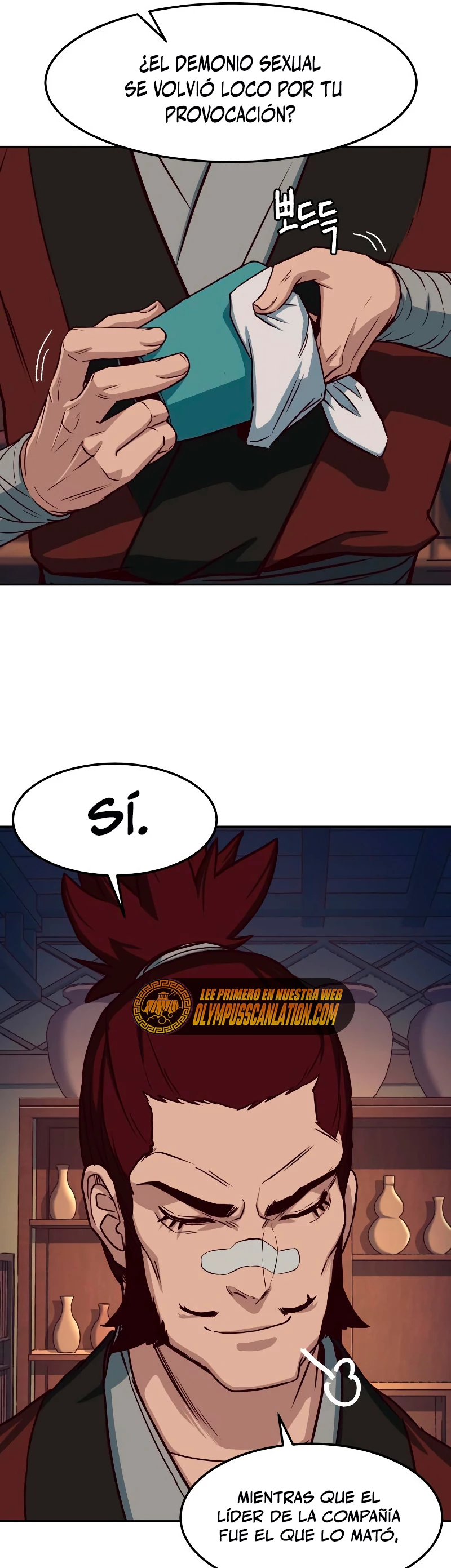 Camino en la noche consumido por las espadas > Capitulo 31 > Page 381