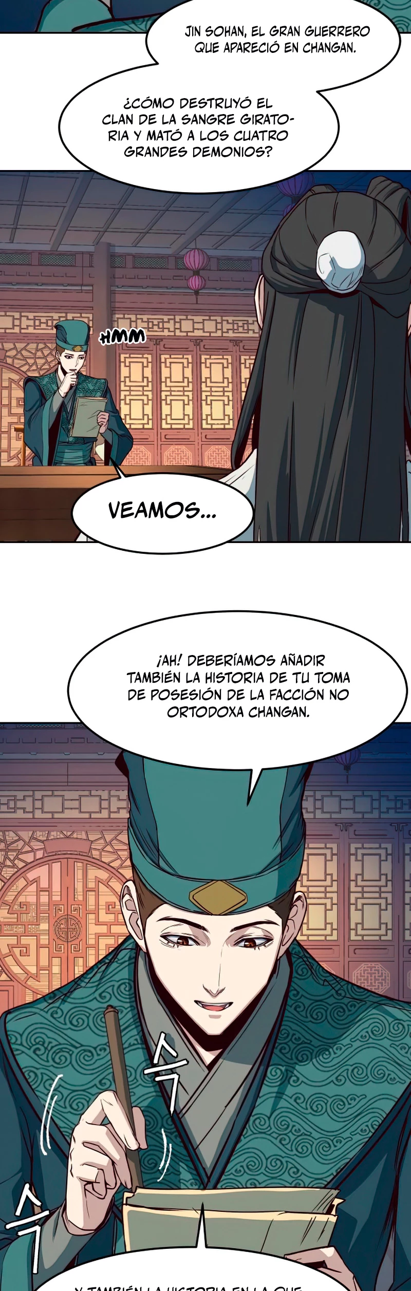 Camino en la noche consumido por las espadas > Capitulo 34 > Page 391