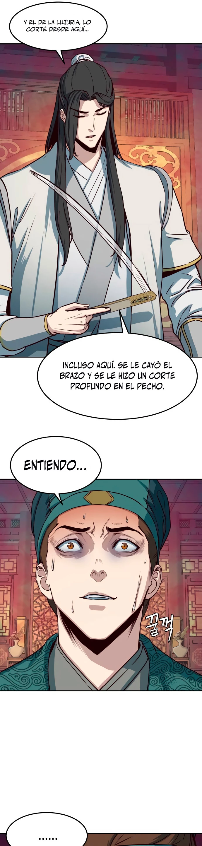 Camino en la noche consumido por las espadas > Capitulo 35 > Page 221