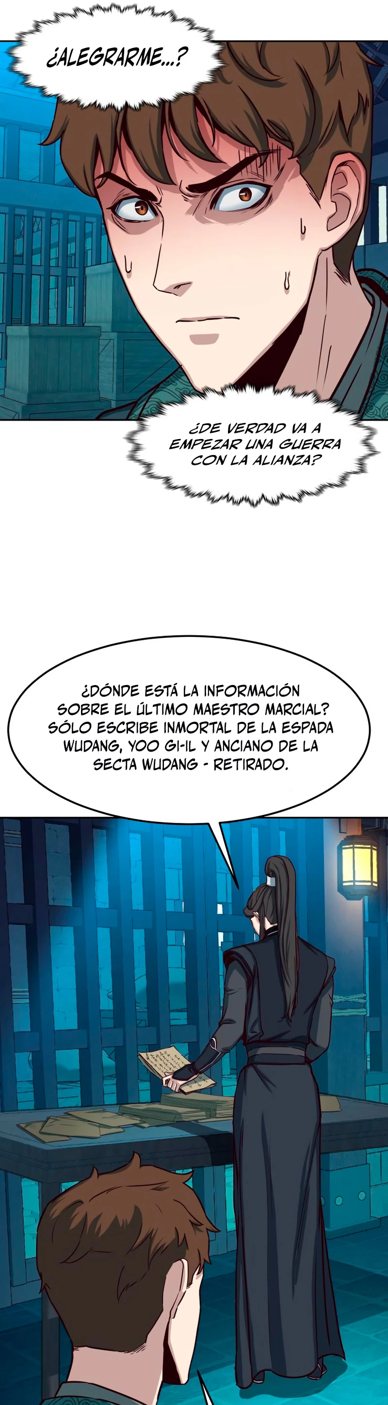 Camino en la noche consumido por las espadas > Capitulo 38 > Page 111