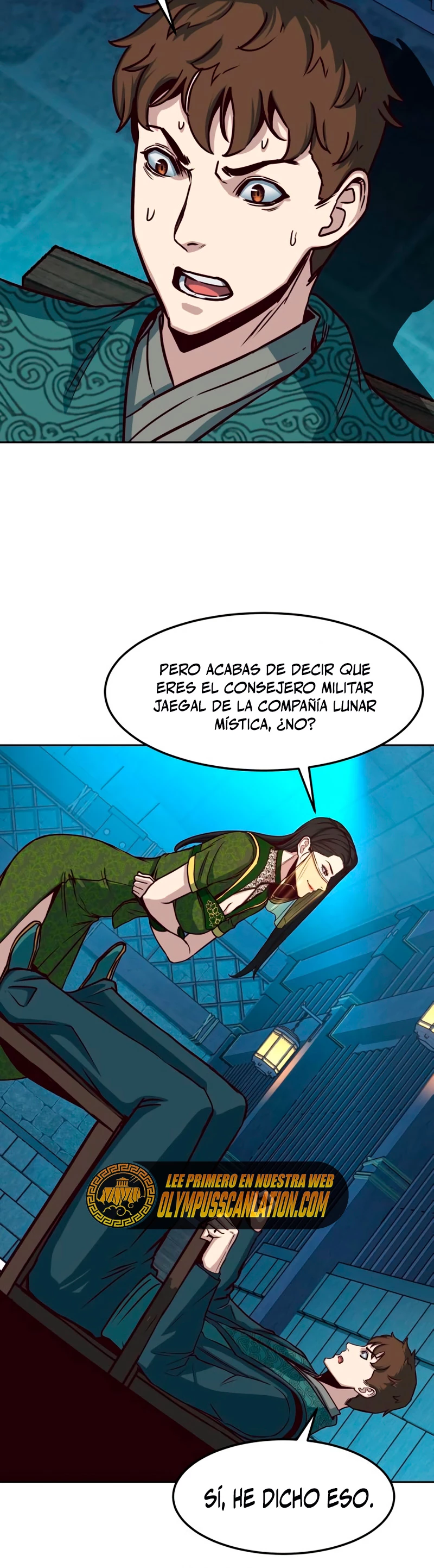 Camino en la noche consumido por las espadas > Capitulo 38 > Page 371