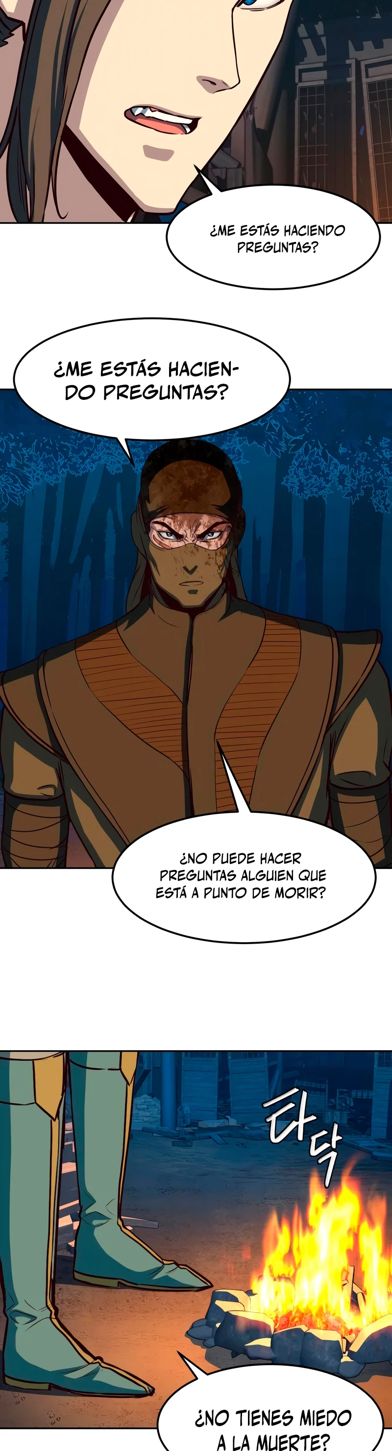 Camino en la noche consumido por las espadas > Capitulo 48 > Page 251