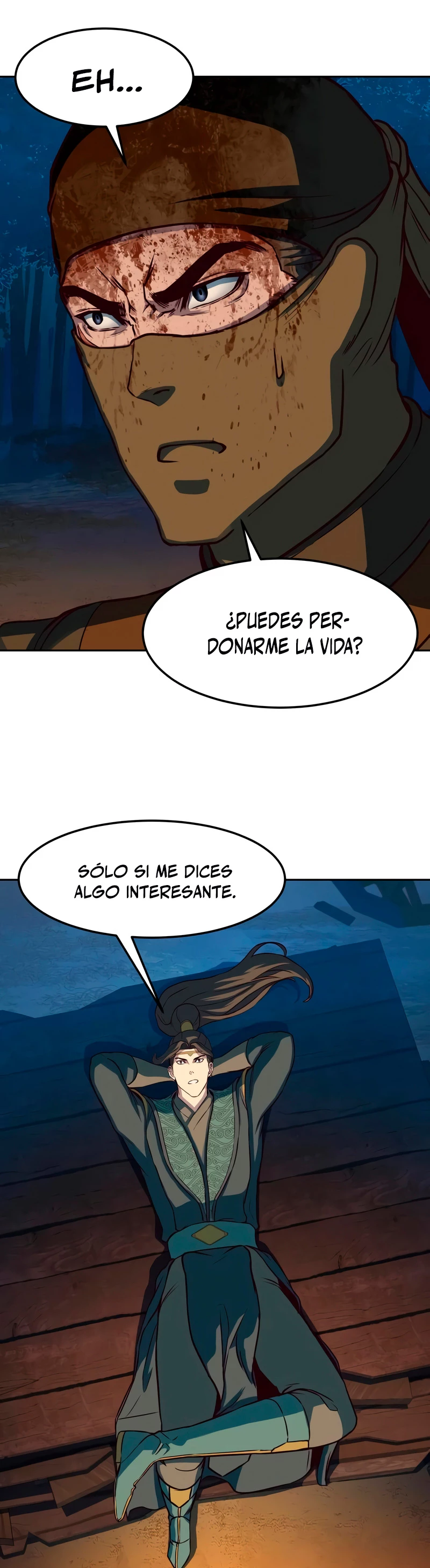 Camino en la noche consumido por las espadas > Capitulo 48 > Page 411