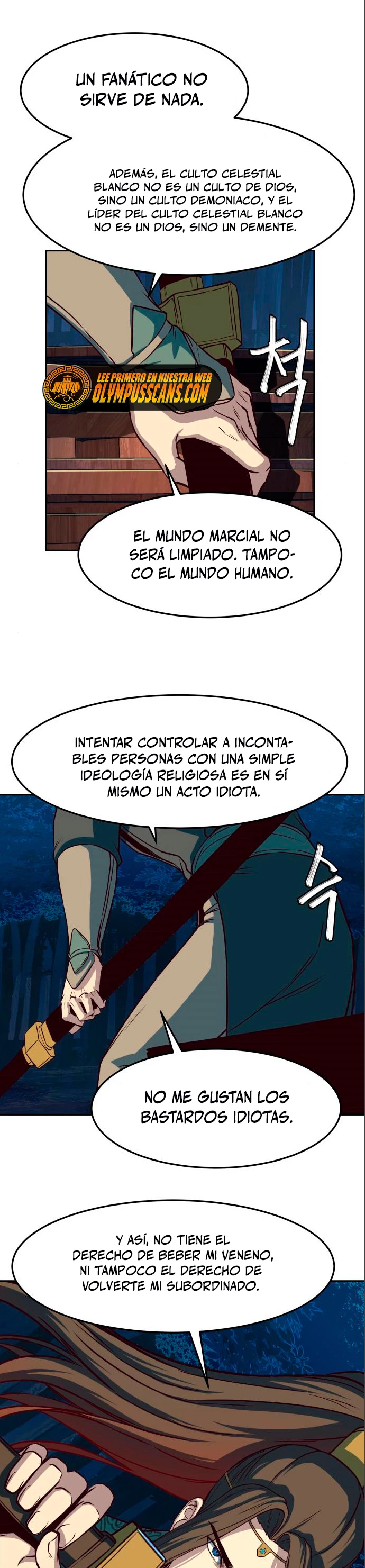 Camino en la noche consumido por las espadas > Capitulo 49 > Page 111