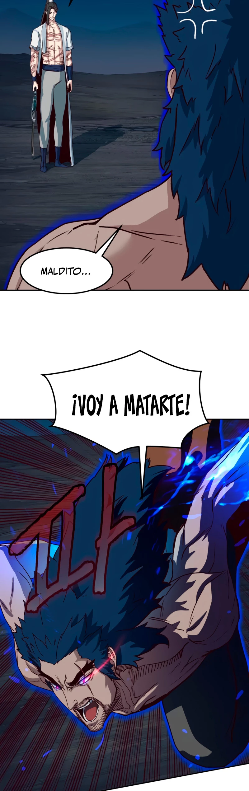 Camino en la noche consumido por las espadas > Capitulo 55 > Page 351
