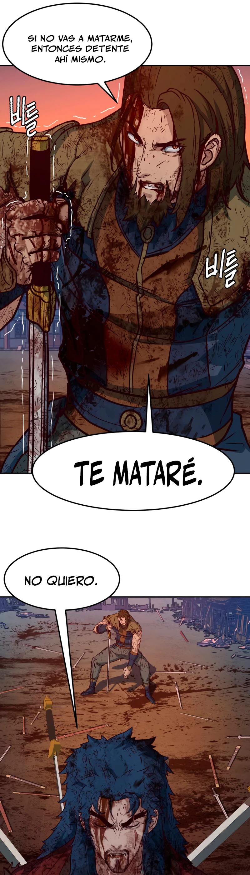 Camino en la noche consumido por las espadas > Capitulo 60 > Page 381