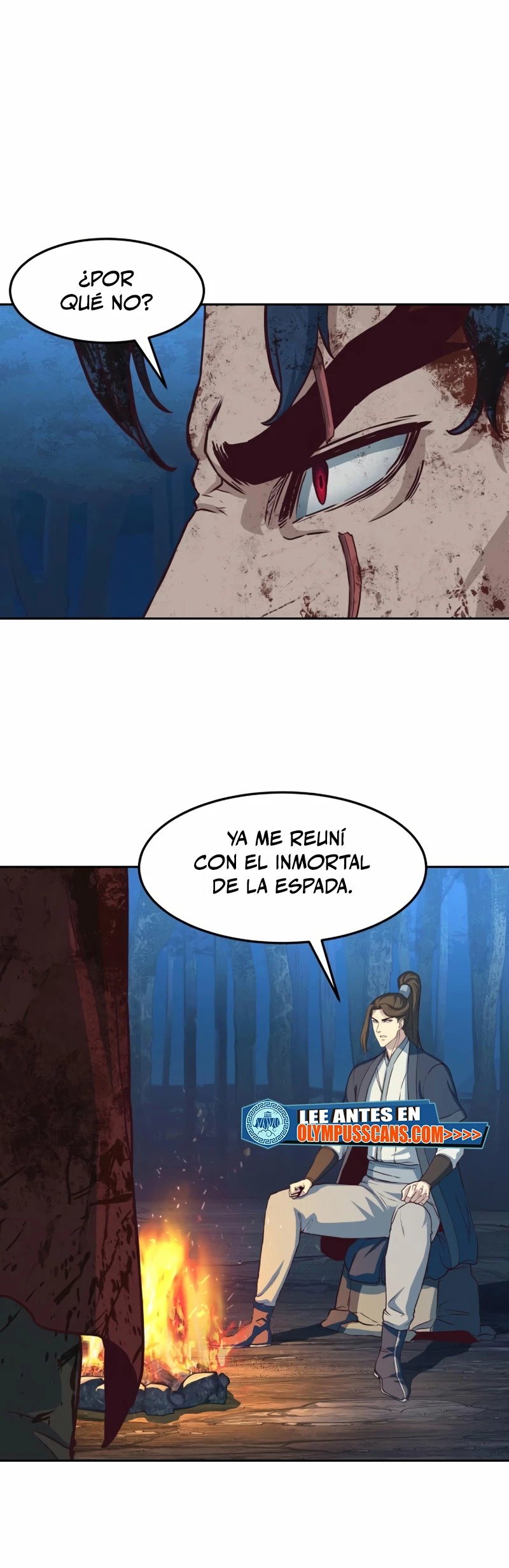 Camino en la noche consumido por las espadas > Capitulo 61 > Page 101
