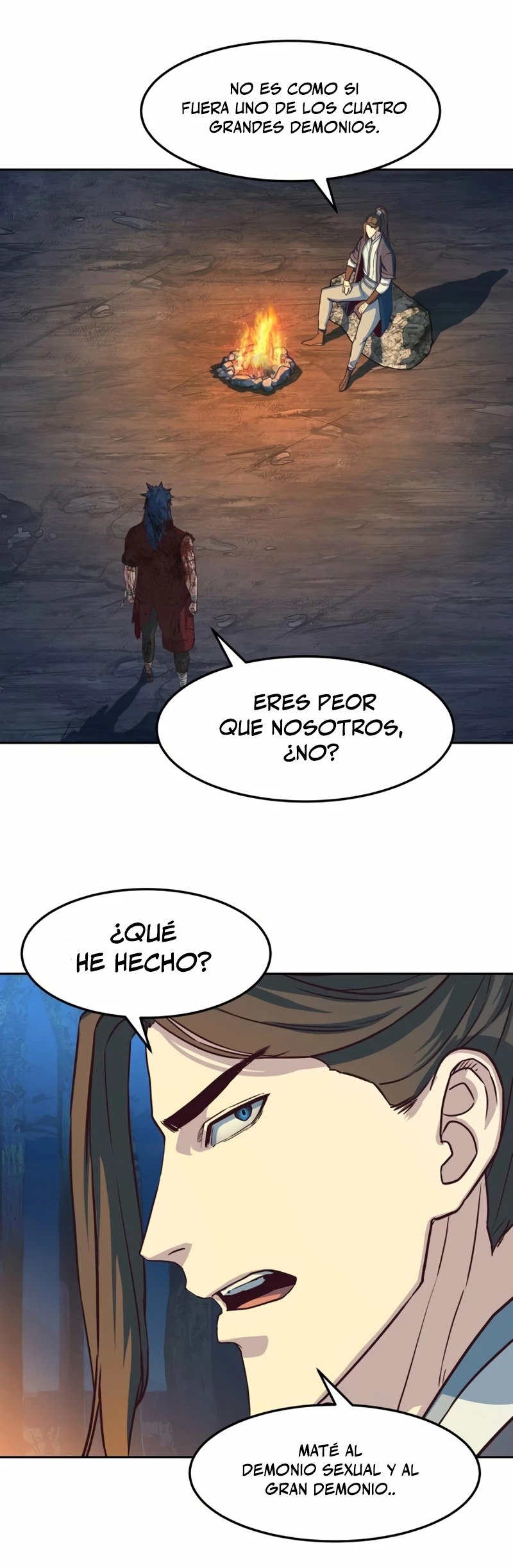 Camino en la noche consumido por las espadas > Capitulo 61 > Page 121