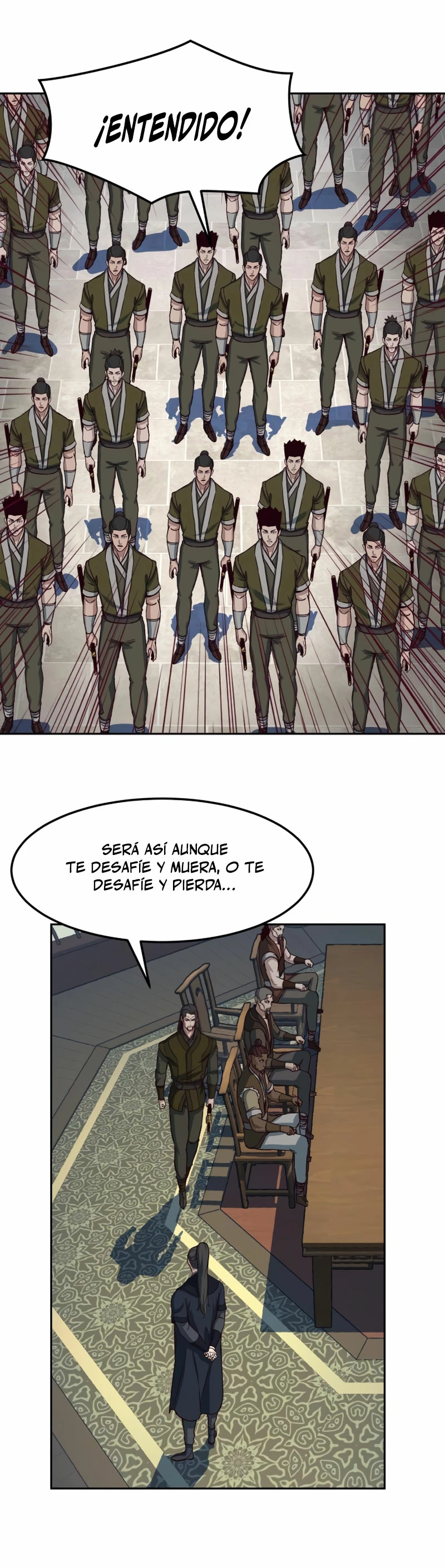 Camino en la noche consumido por las espadas > Capitulo 66 > Page 331