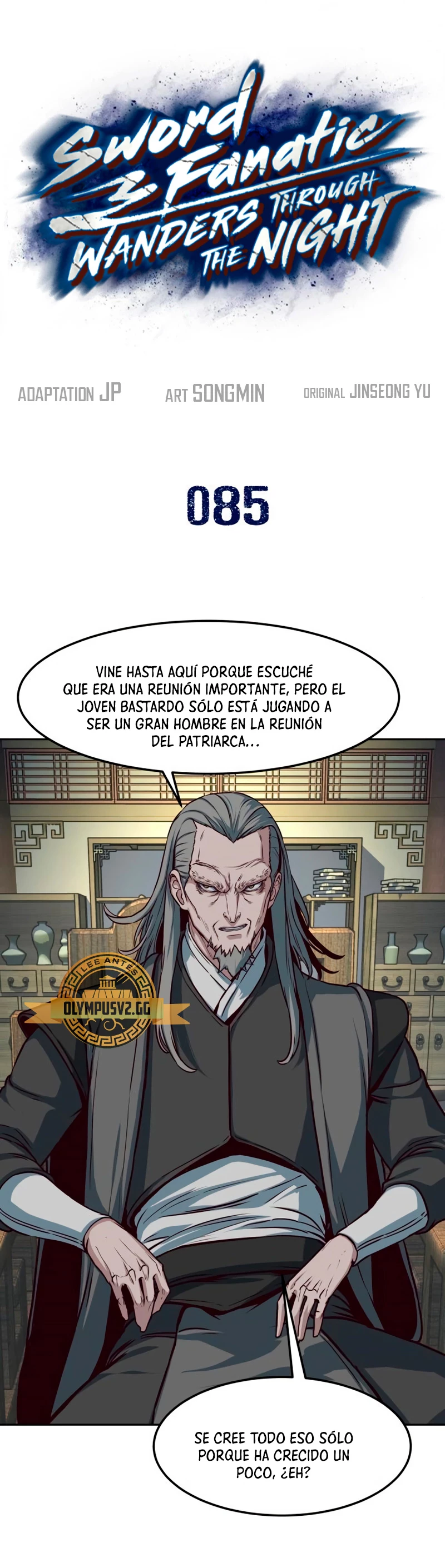 Camino en la noche consumido por las espadas > Capitulo 85 > Page 11