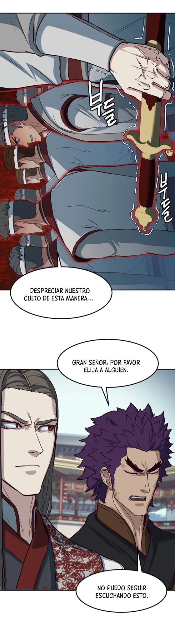 Camino en la noche consumido por las espadas > Capitulo 92 > Page 321