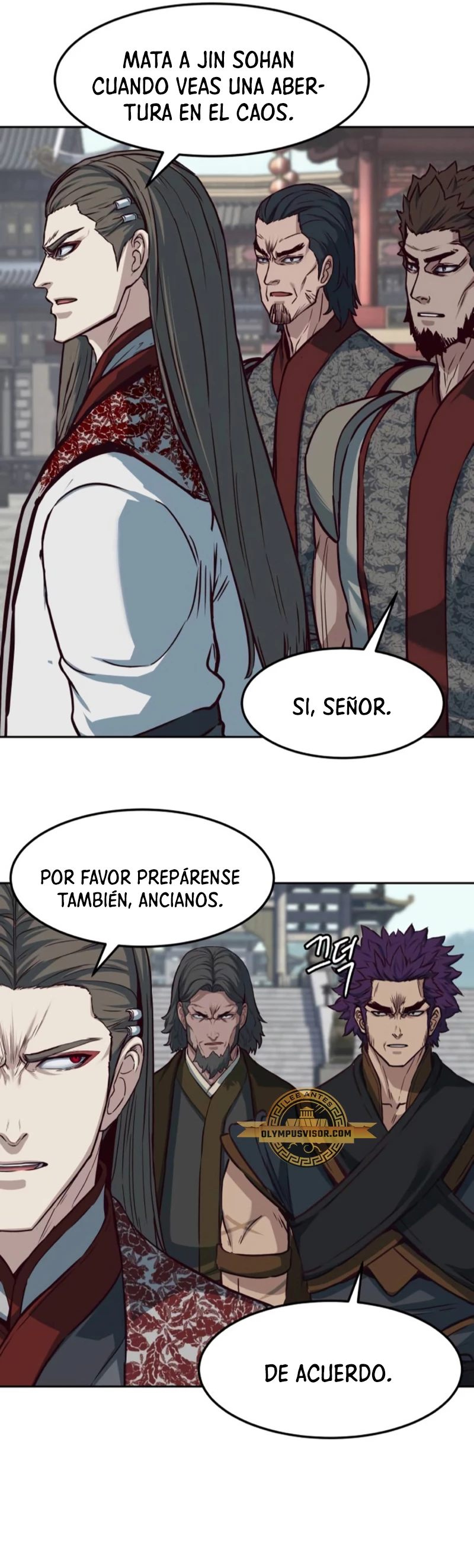 Camino en la noche consumido por las espadas > Capitulo 95 > Page 481