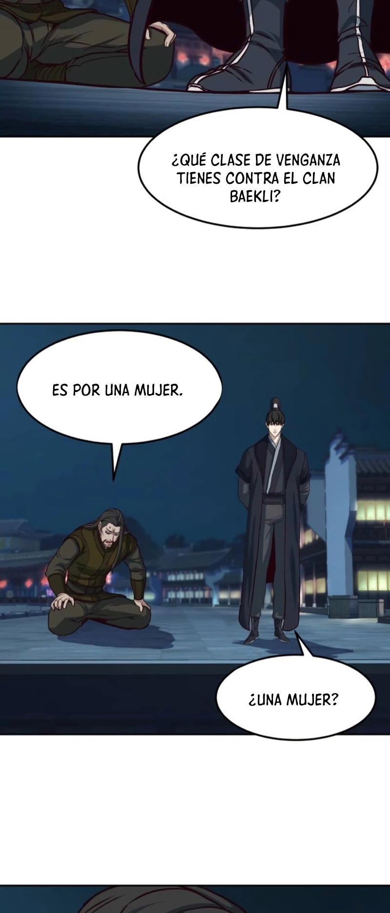 Camino en la noche consumido por las espadas > Capitulo 105 > Page 161
