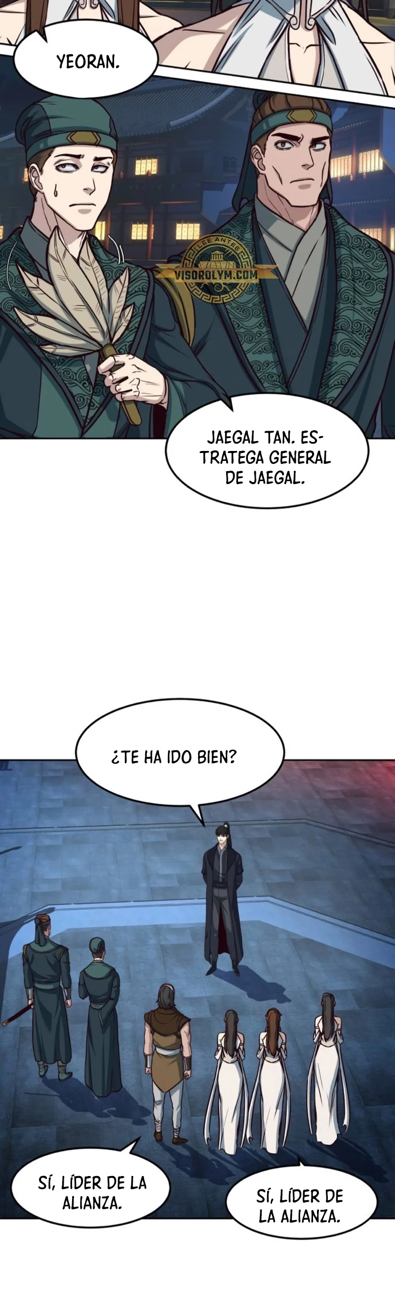 Camino en la noche consumido por las espadas > Capitulo 105 > Page 331