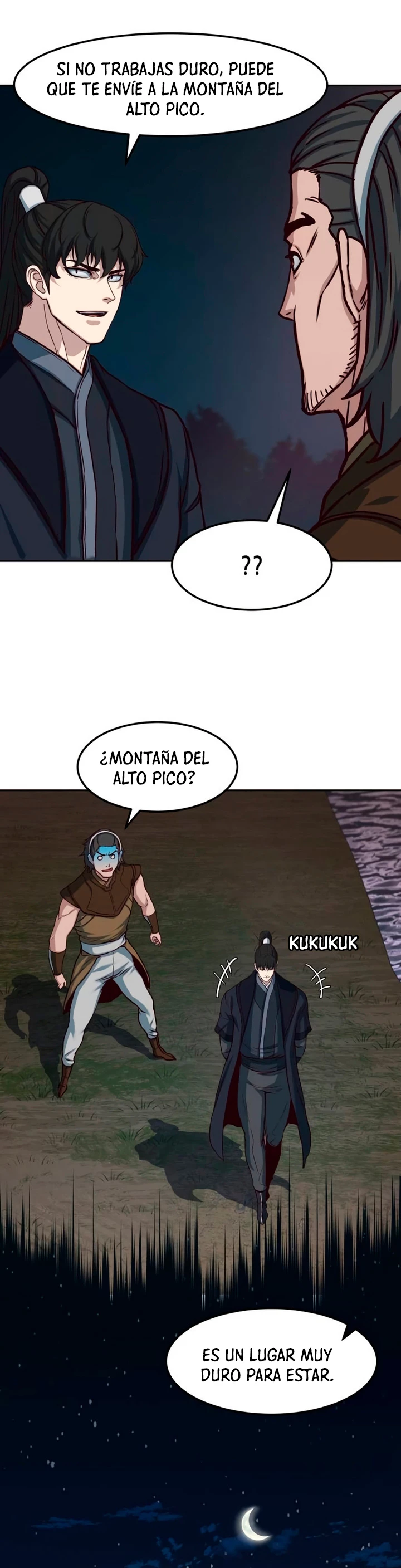 Camino en la noche consumido por las espadas > Capitulo 106 > Page 321