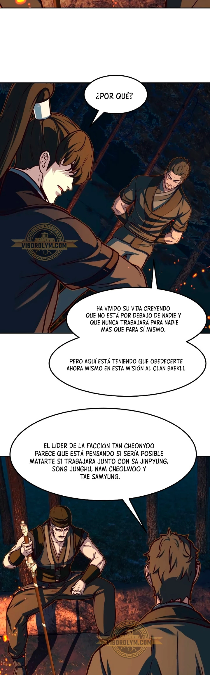 Camino en la noche consumido por las espadas > Capitulo 107 > Page 171