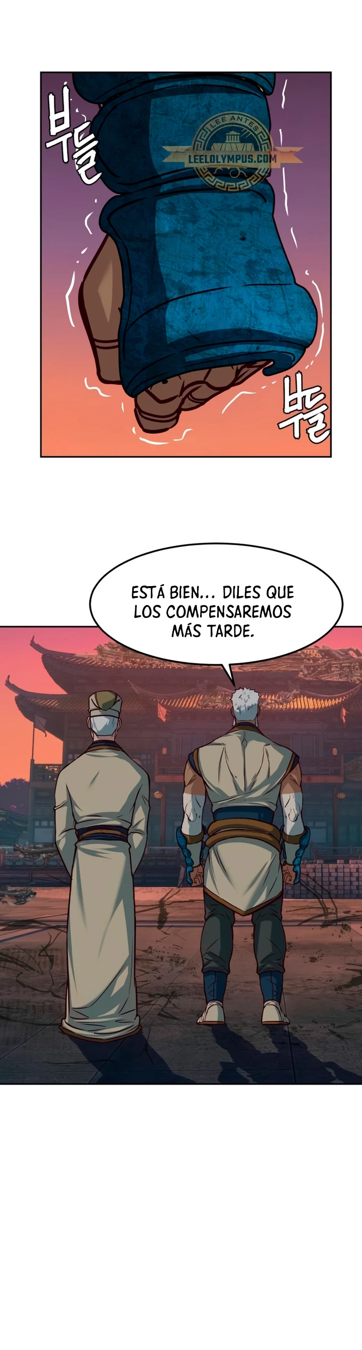 Camino en la noche consumido por las espadas > Capitulo 111 > Page 351