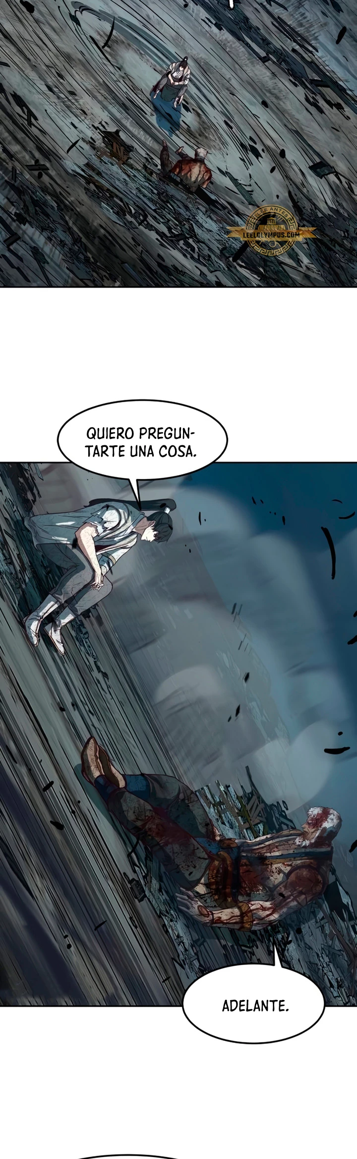 Camino en la noche consumido por las espadas > Capitulo 114 > Page 421