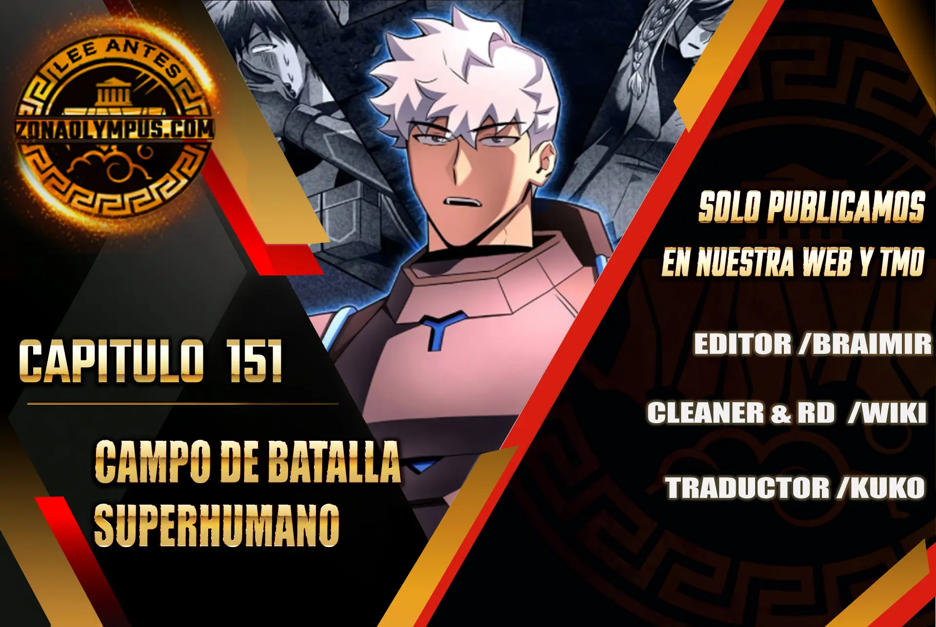 Campo de Batalla Super Humano > Capitulo 151 > Page 01