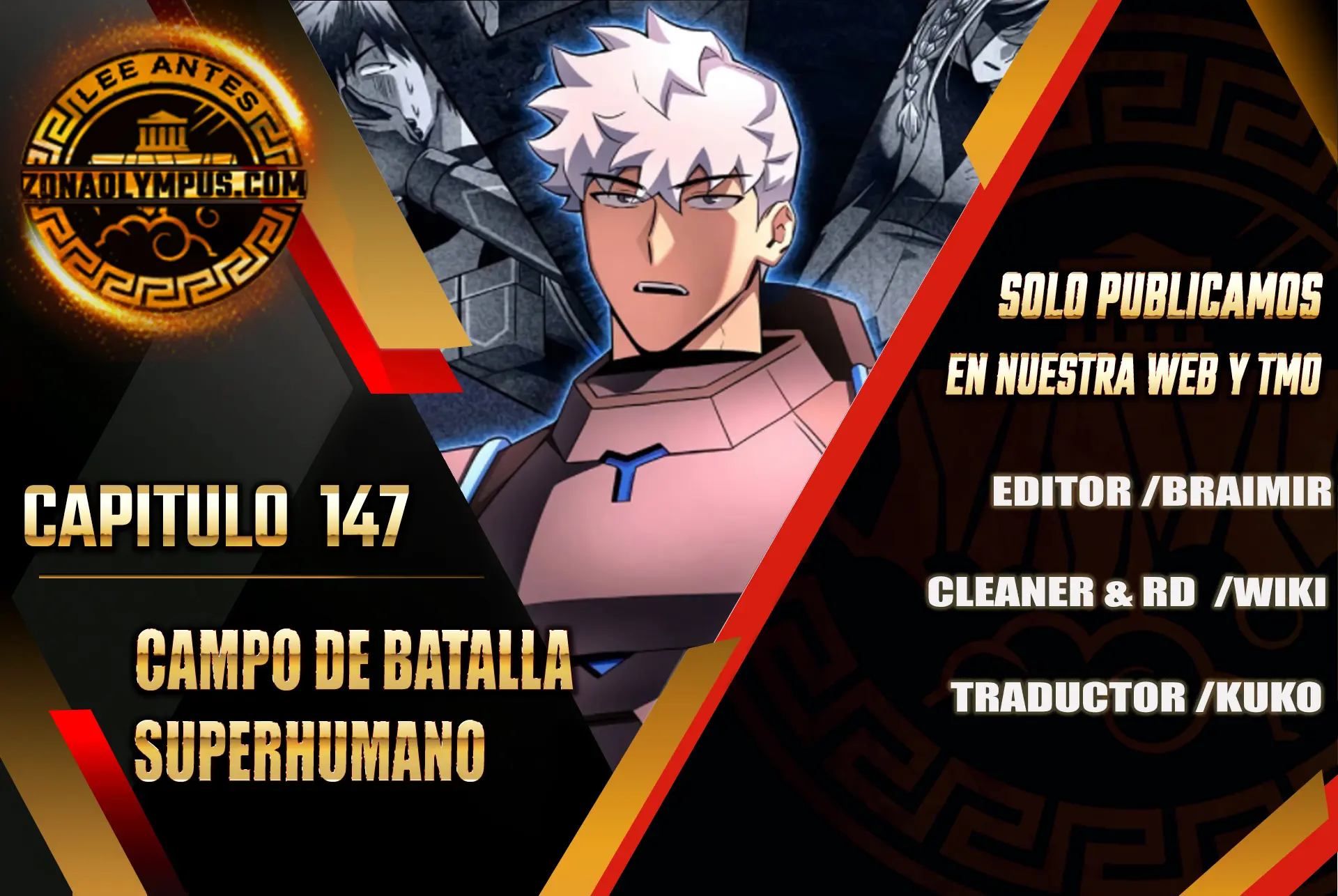Campo de Batalla Super Humano > Capitulo 147 > Page 01