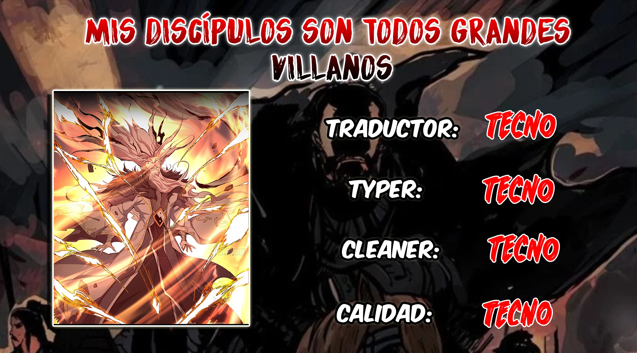 Mis Discípulos son Todos Grandes Villanos > Capitulo 1 > Page 01