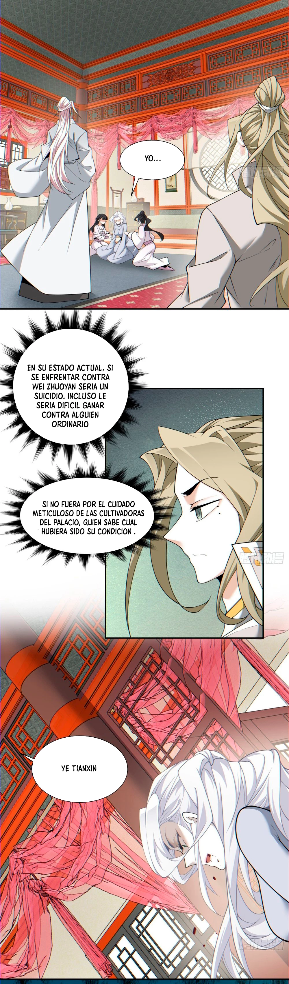 Mis Discípulos son Todos Grandes Villanos > Capitulo 118 > Page 111