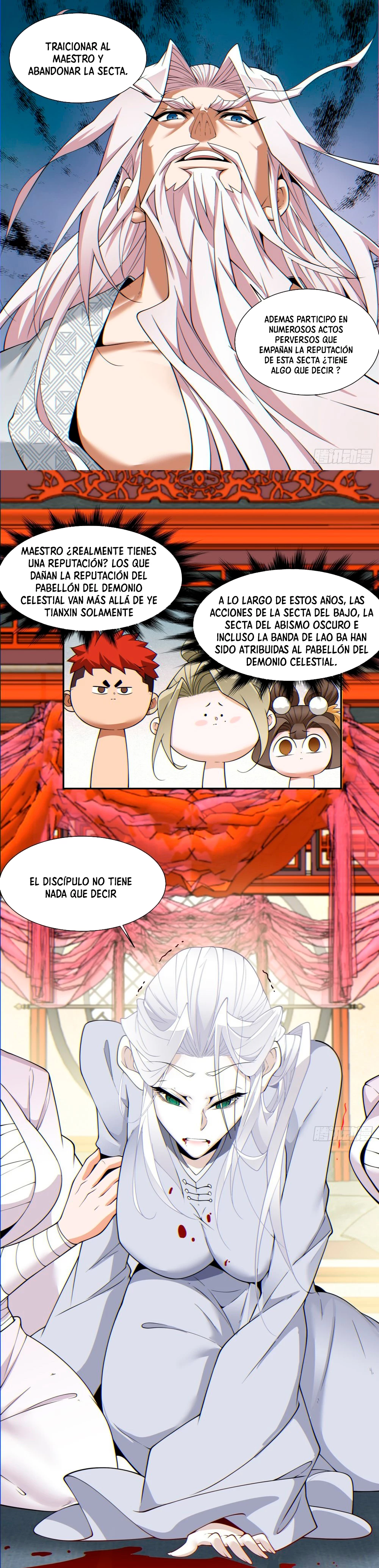 Mis Discípulos son Todos Grandes Villanos > Capitulo 118 > Page 121