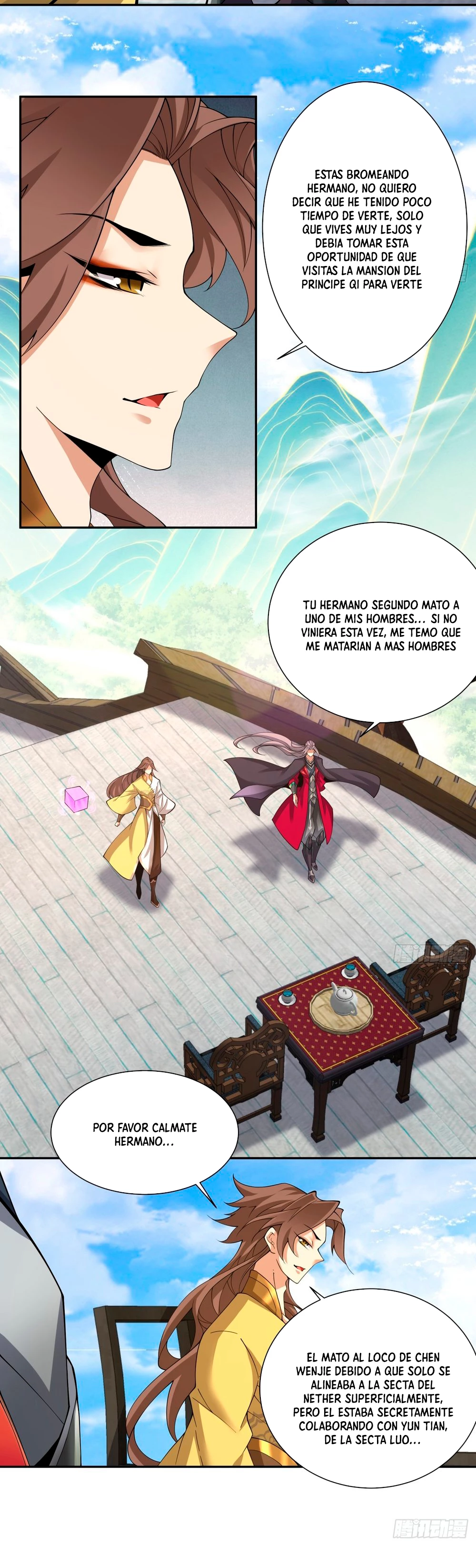 Mis Discípulos son Todos Grandes Villanos > Capitulo 128 > Page 111