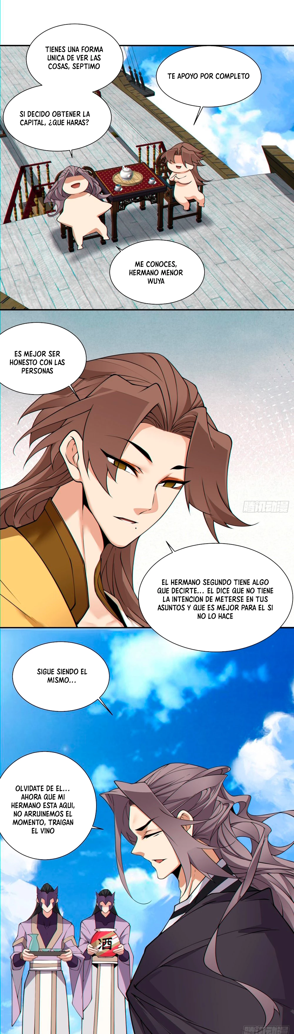 Mis Discípulos son Todos Grandes Villanos > Capitulo 128 > Page 141