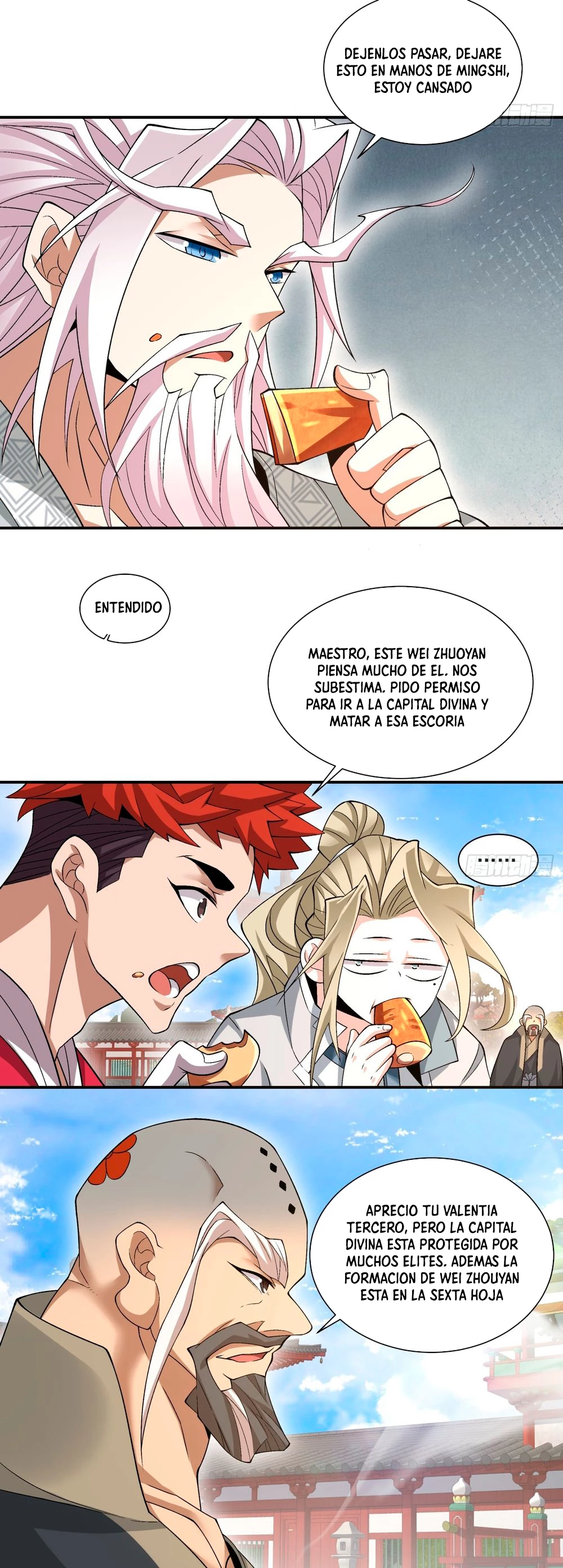 Mis Discípulos son Todos Grandes Villanos > Capitulo 131 > Page 21