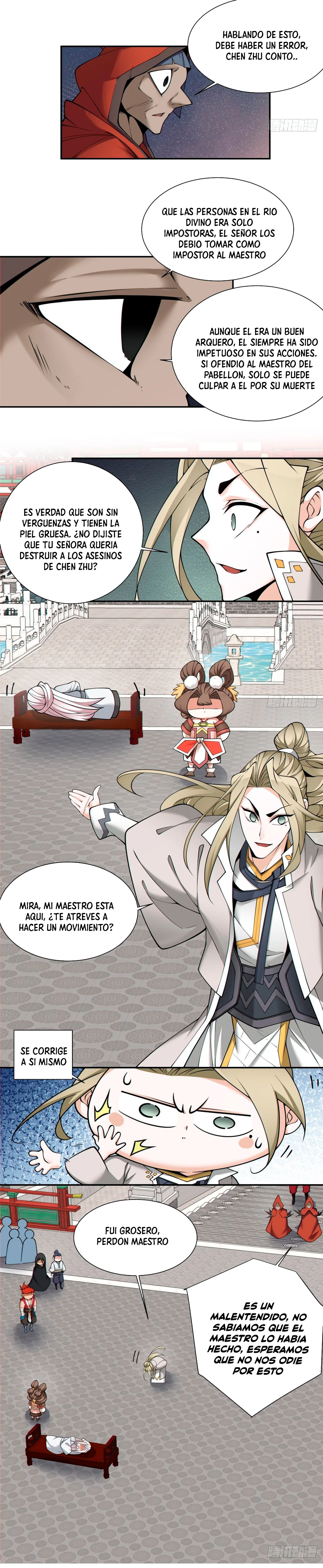 Mis Discípulos son Todos Grandes Villanos > Capitulo 132 > Page 21