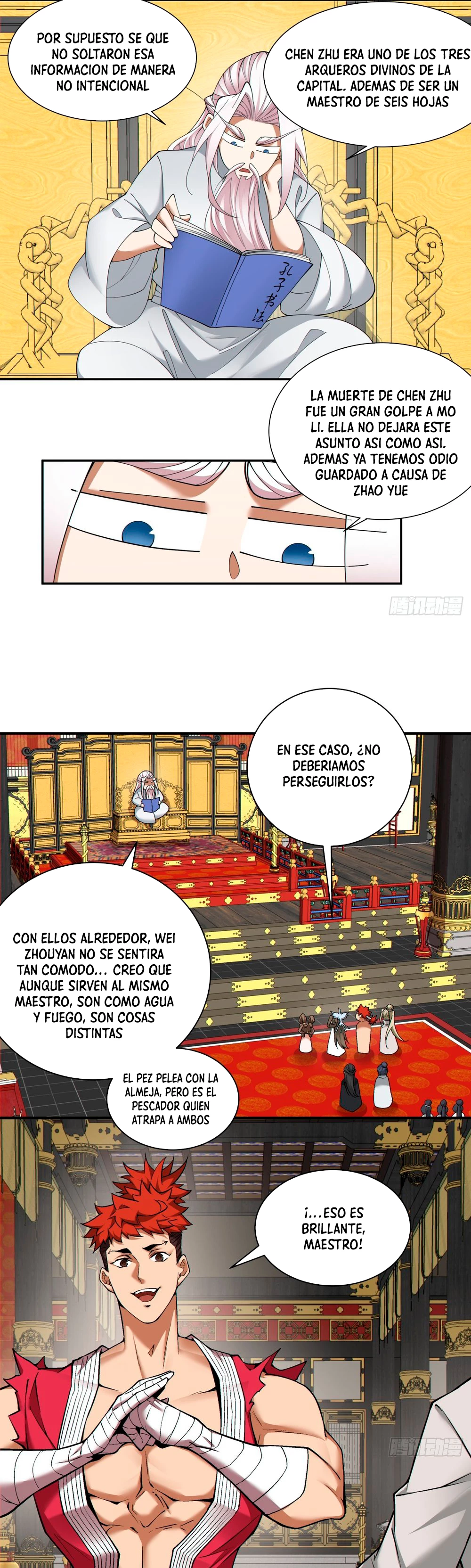 Mis Discípulos son Todos Grandes Villanos > Capitulo 133 > Page 111