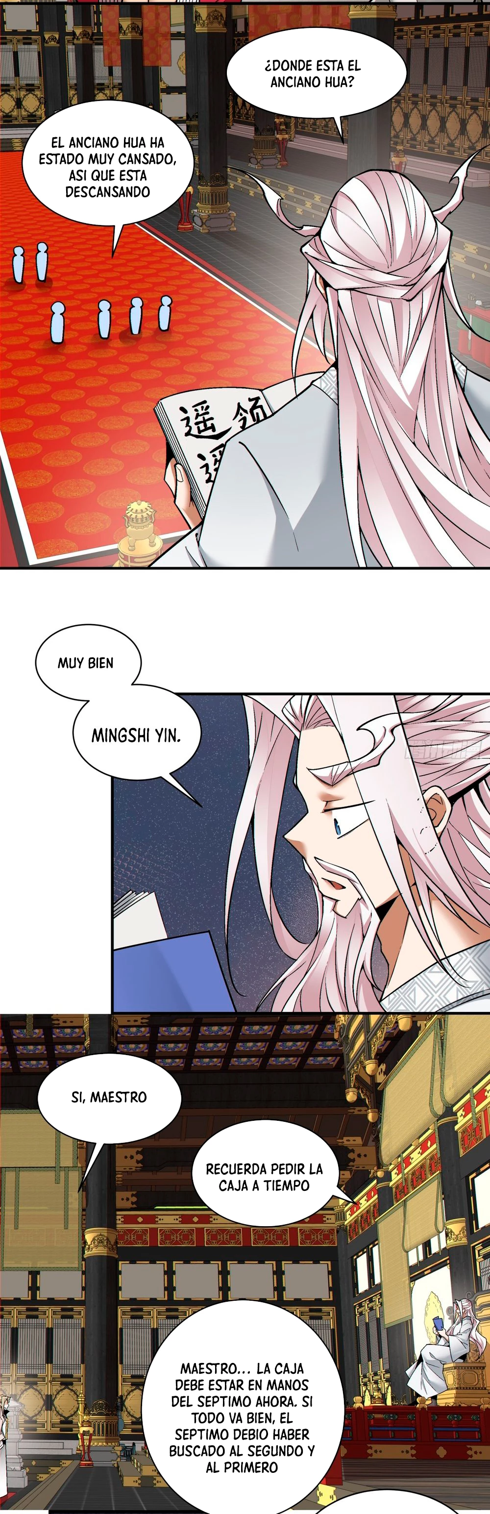 Mis Discípulos son Todos Grandes Villanos > Capitulo 133 > Page 121