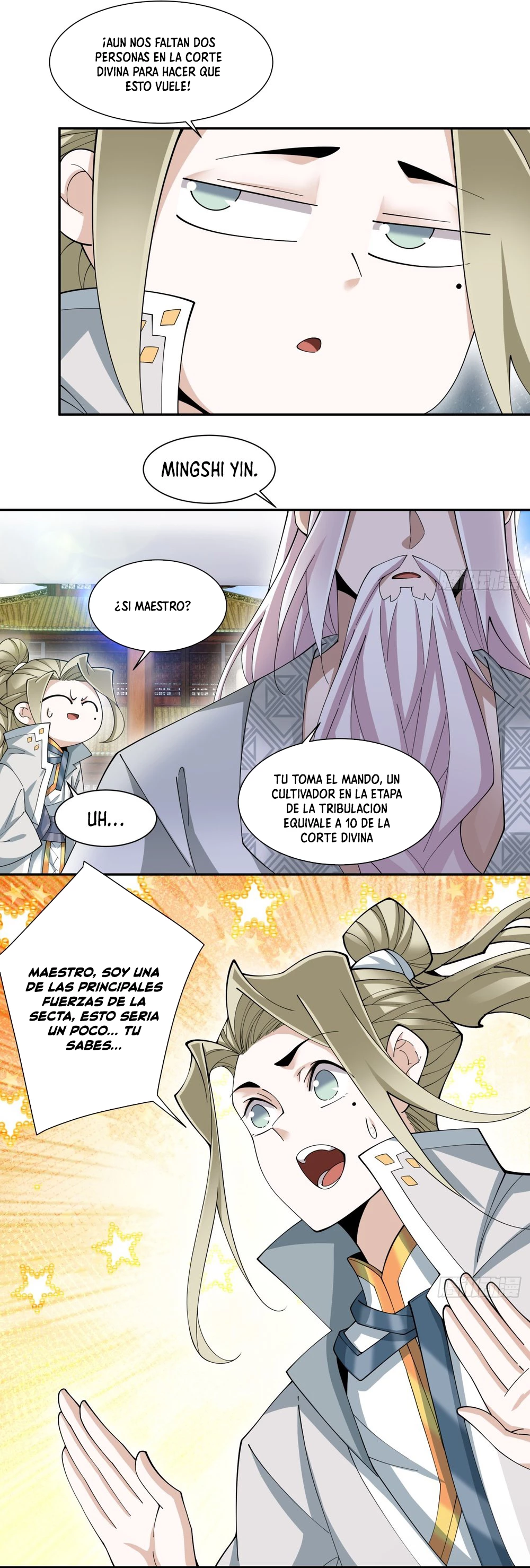 Mis Discípulos son Todos Grandes Villanos > Capitulo 141 > Page 191