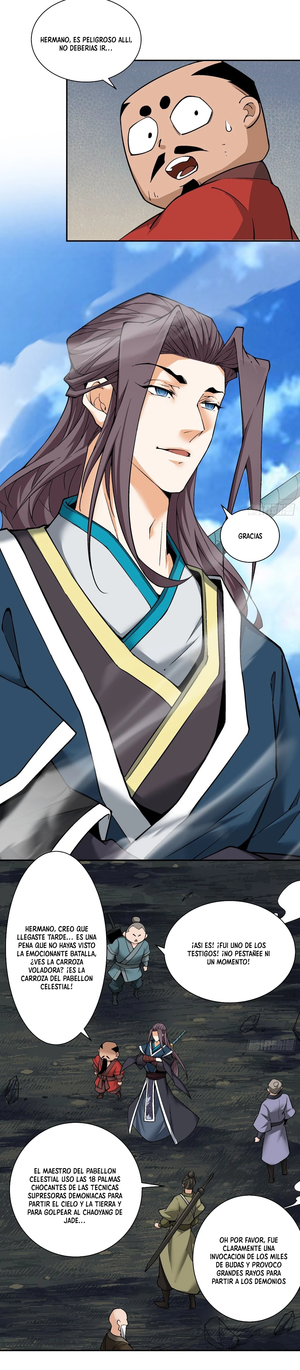 Mis Discípulos son Todos Grandes Villanos > Capitulo 150 > Page 121