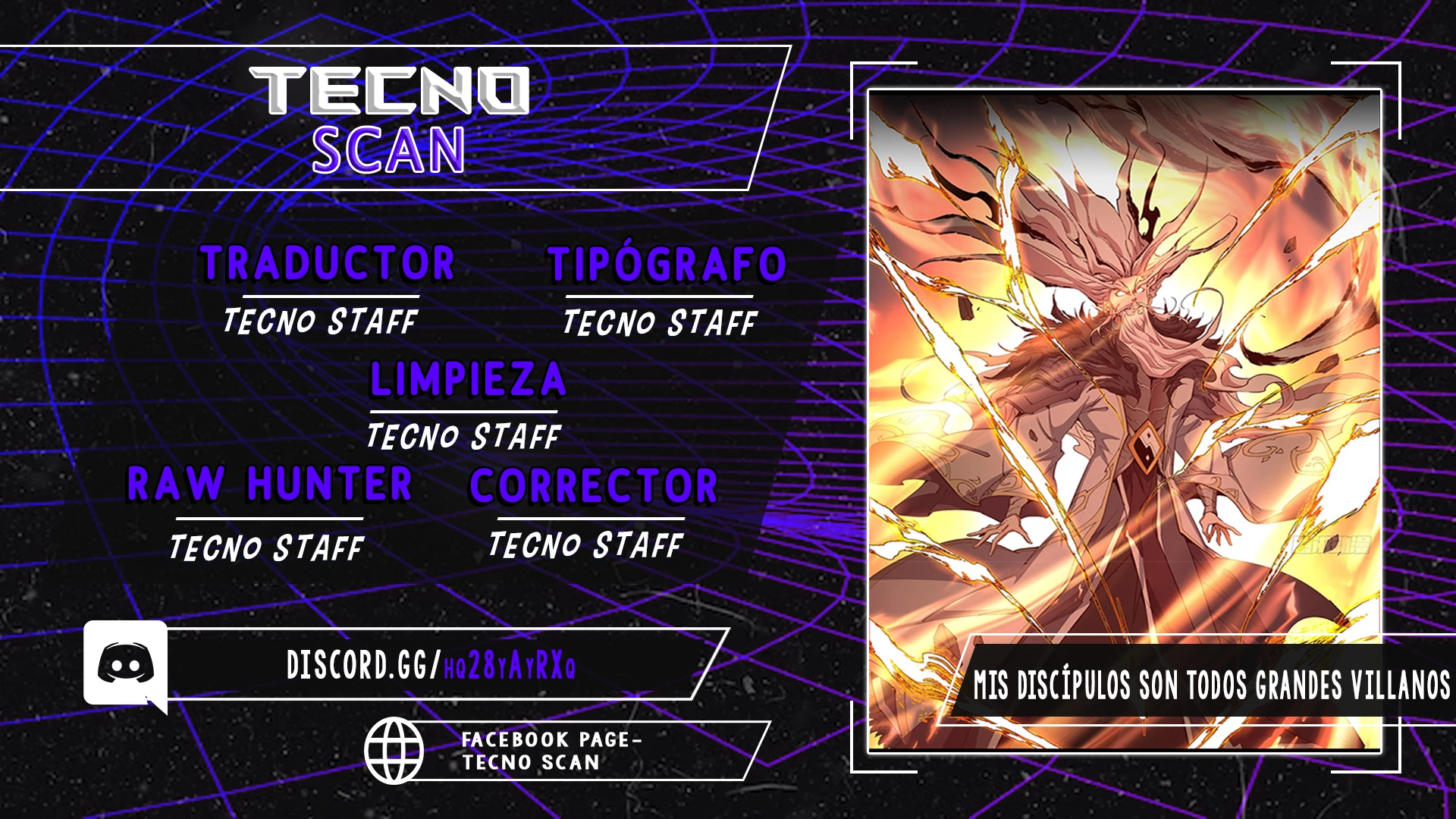 Mis Discípulos son Todos Grandes Villanos > Capitulo 182 > Page 01