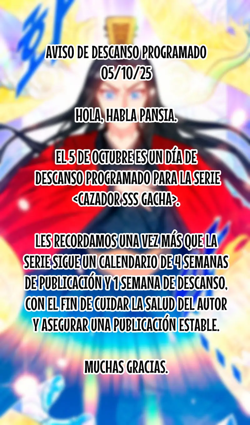 Cazador de gachas de clase SSS > Capitulo 130.5 > Page 01