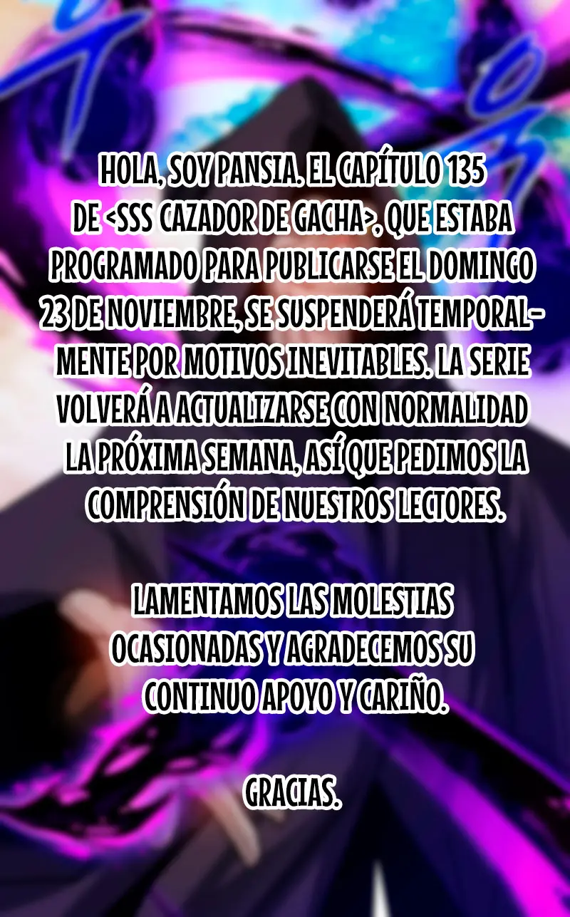 Cazador de gachas de clase SSS > Capitulo 134.5 > Page 01