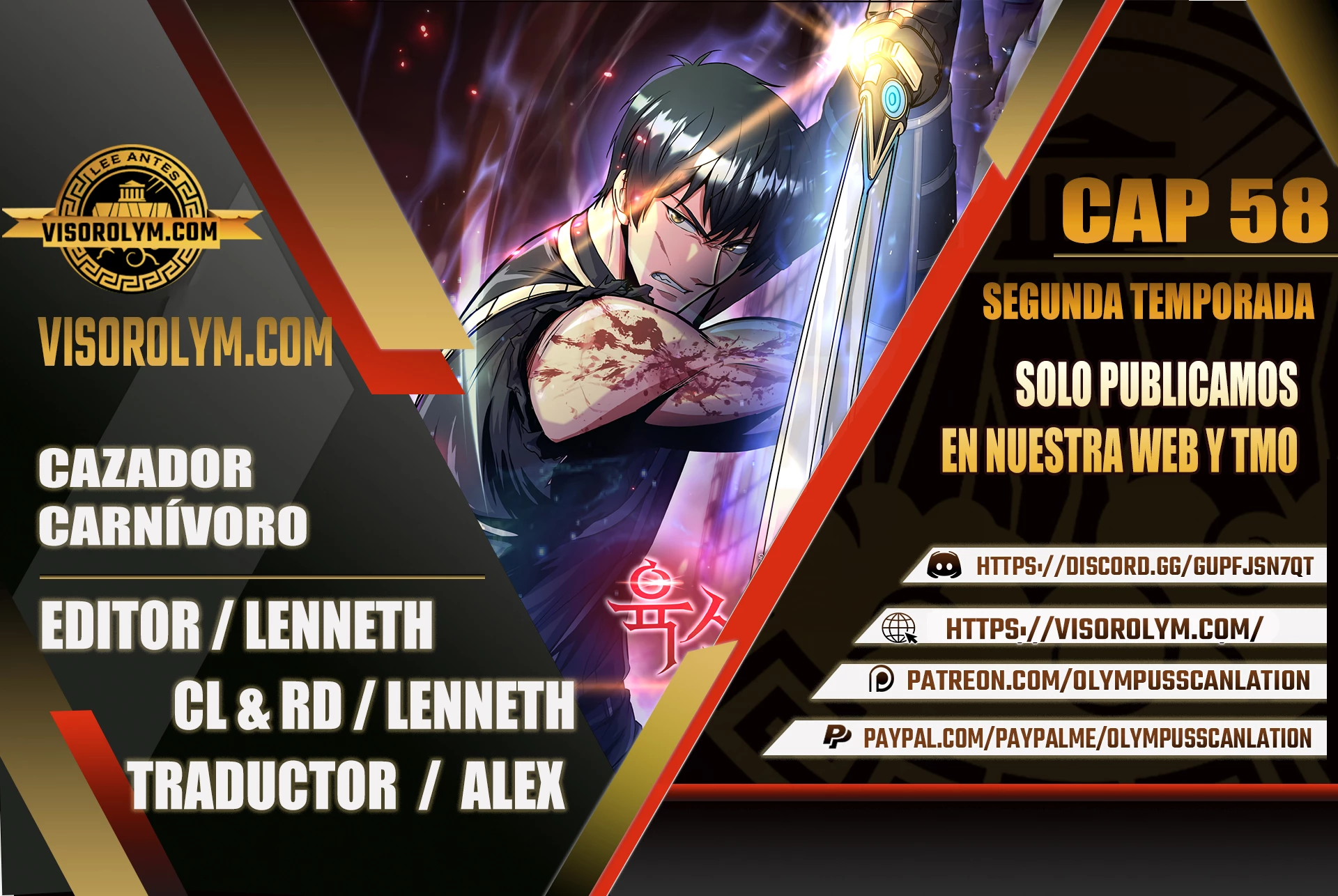 Cazador Carnívoro > Capitulo 58 > Page 01