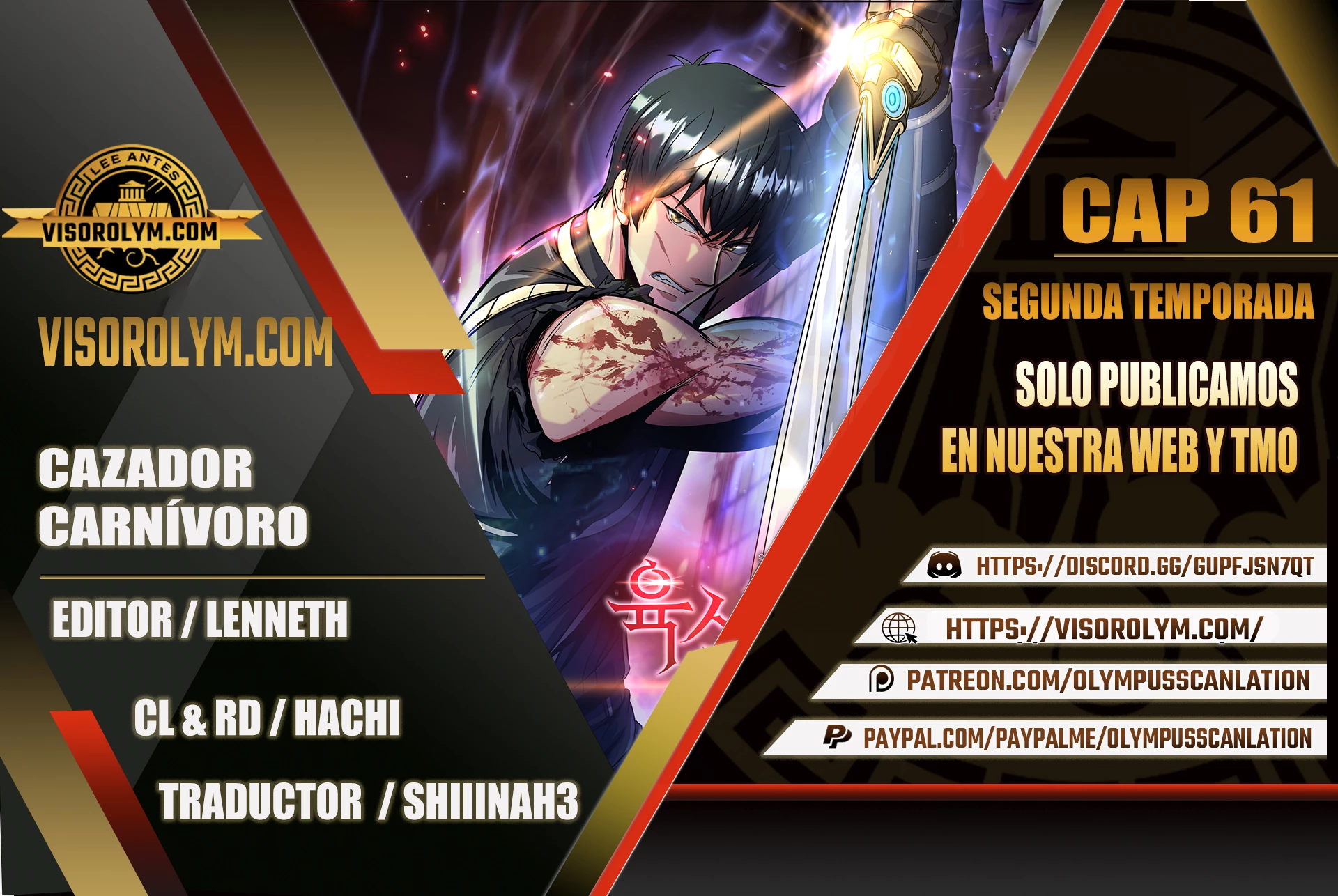 Cazador Carnívoro > Capitulo 61 > Page 01