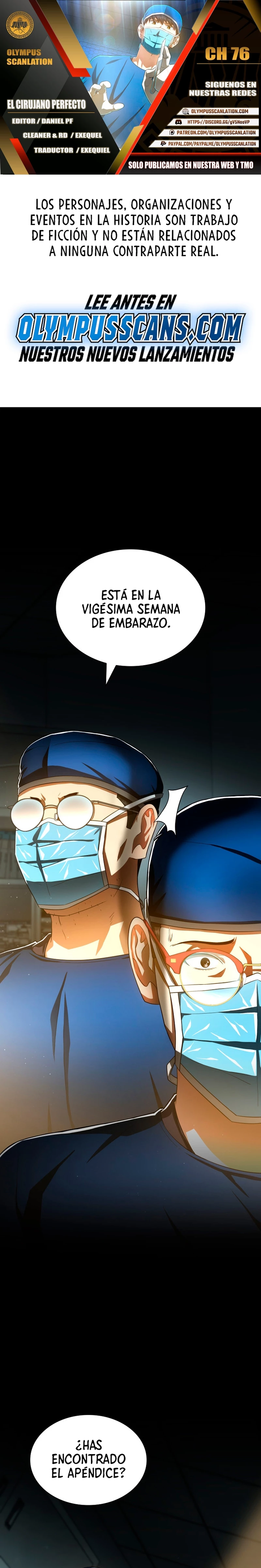 El cirujano perfecto > Capitulo 76 > Page 01