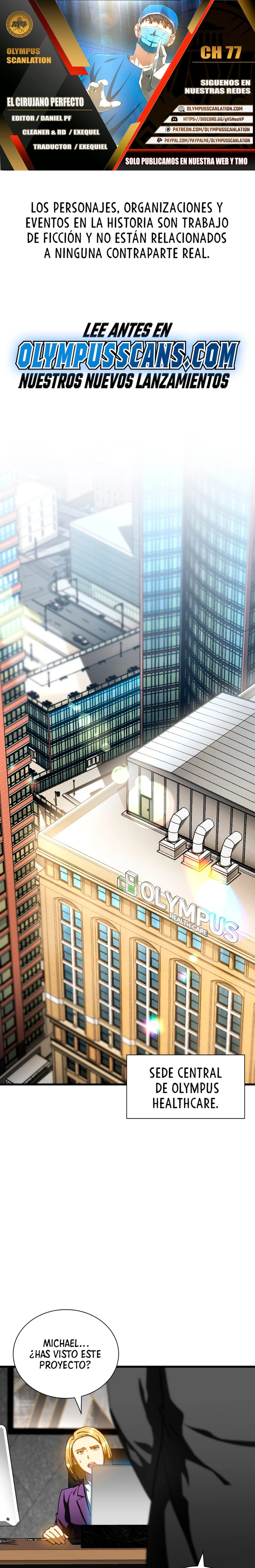 El cirujano perfecto > Capitulo 77 > Page 01