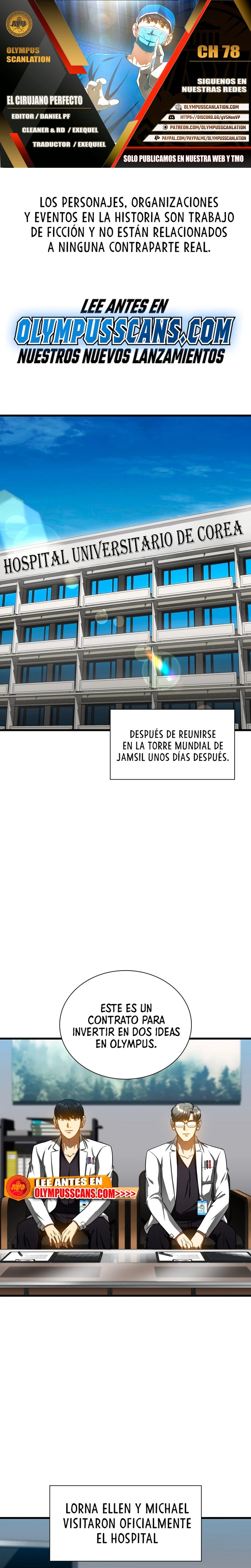 El cirujano perfecto > Capitulo 78 > Page 01