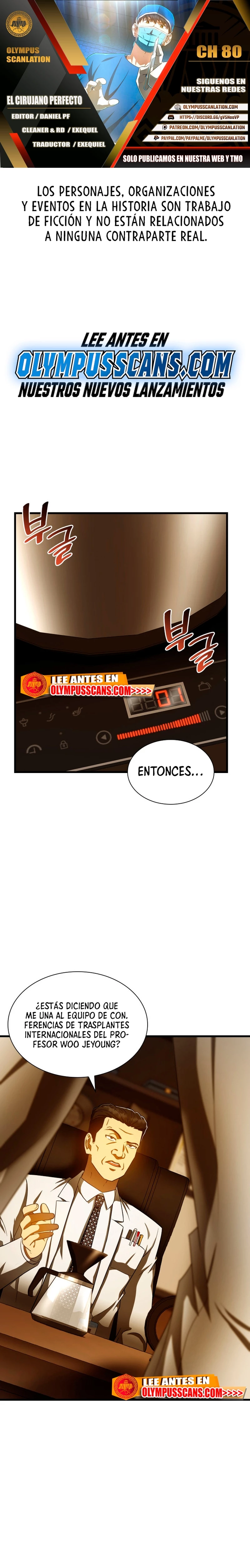 El cirujano perfecto > Capitulo 80 > Page 01