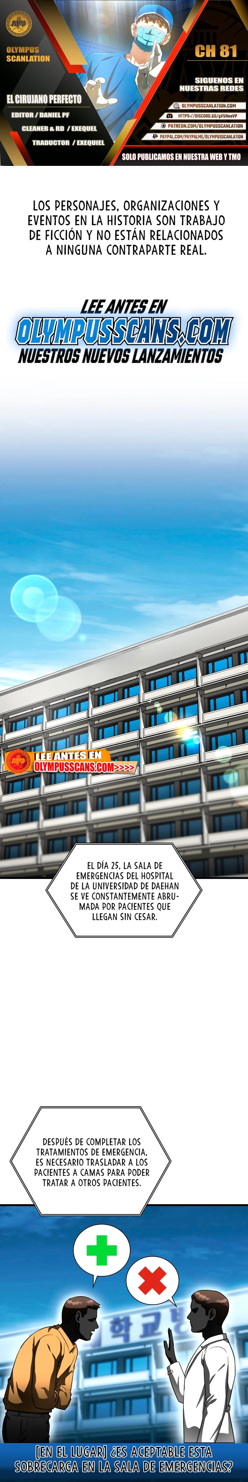 El cirujano perfecto > Capitulo 81 > Page 01