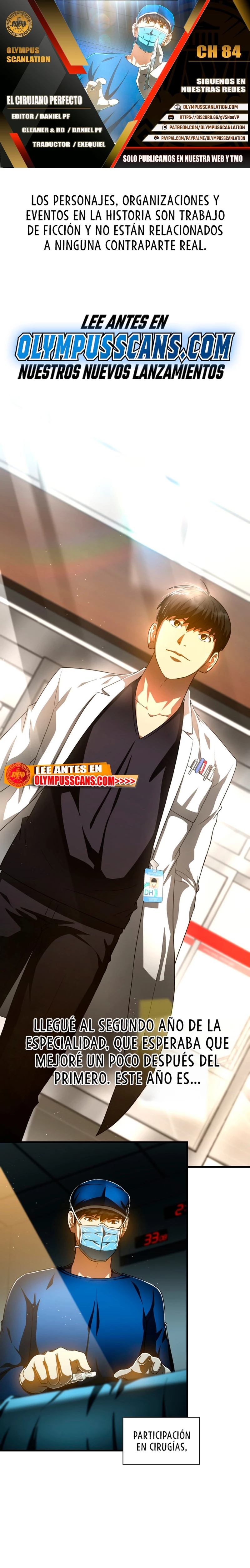 El cirujano perfecto > Capitulo 84 > Page 01