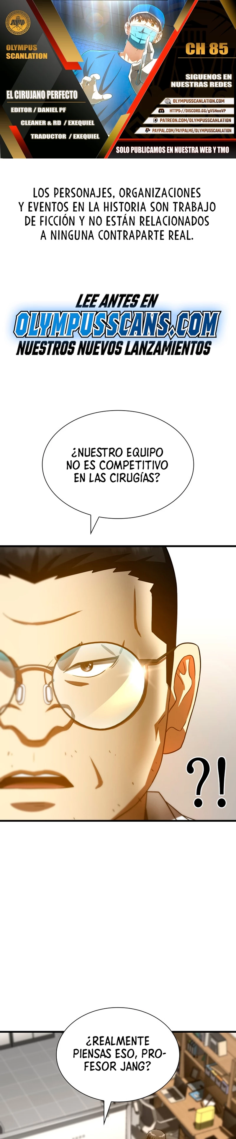 El cirujano perfecto > Capitulo 85 > Page 01