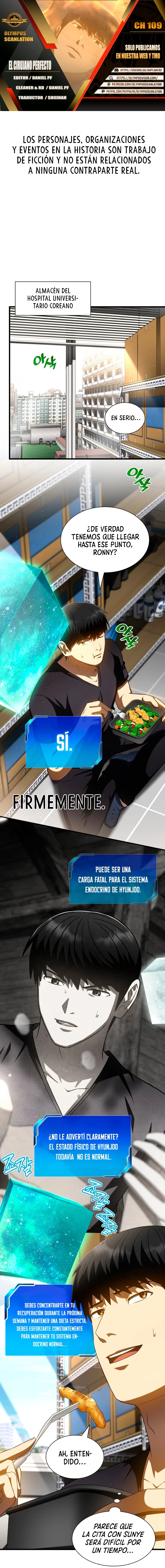 El cirujano perfecto > Capitulo 109 > Page 01