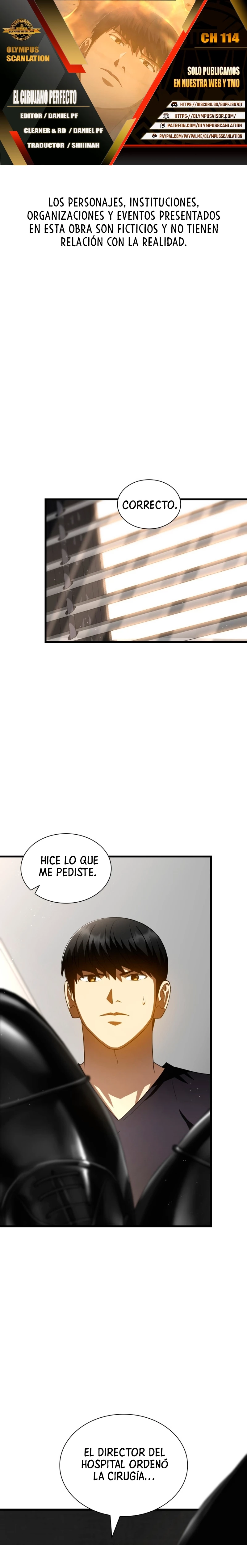 El cirujano perfecto > Capitulo 114 > Page 01
