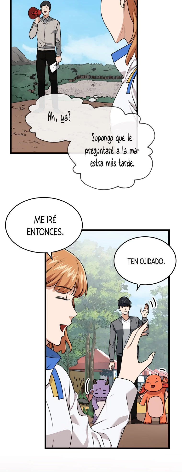 Mi papá es demasiado fuerte > Capitulo 58 > Page 321
